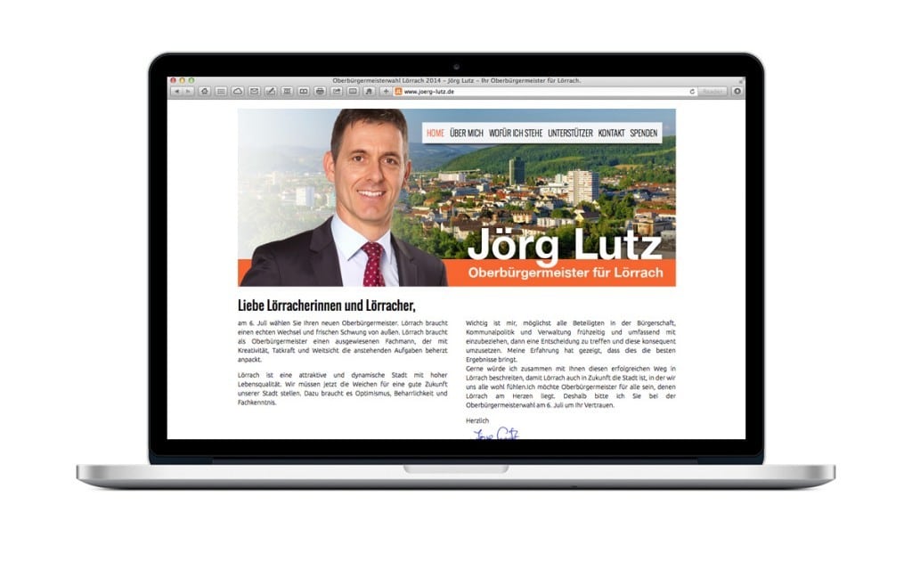 Webdesign OB Wahlen