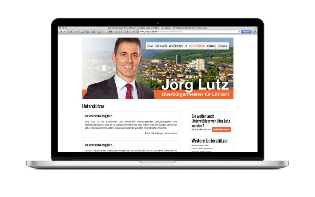 Webdesign OB Wahlen