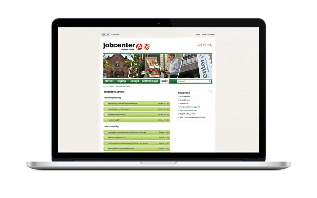 WordPress Theme Jobcenter