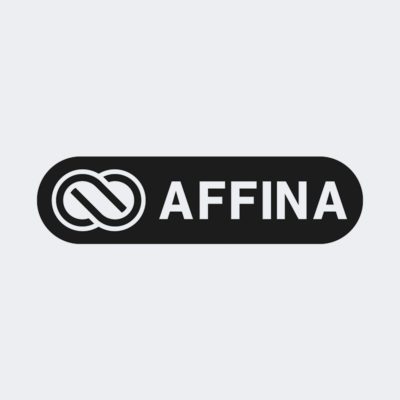 logo negativ affina